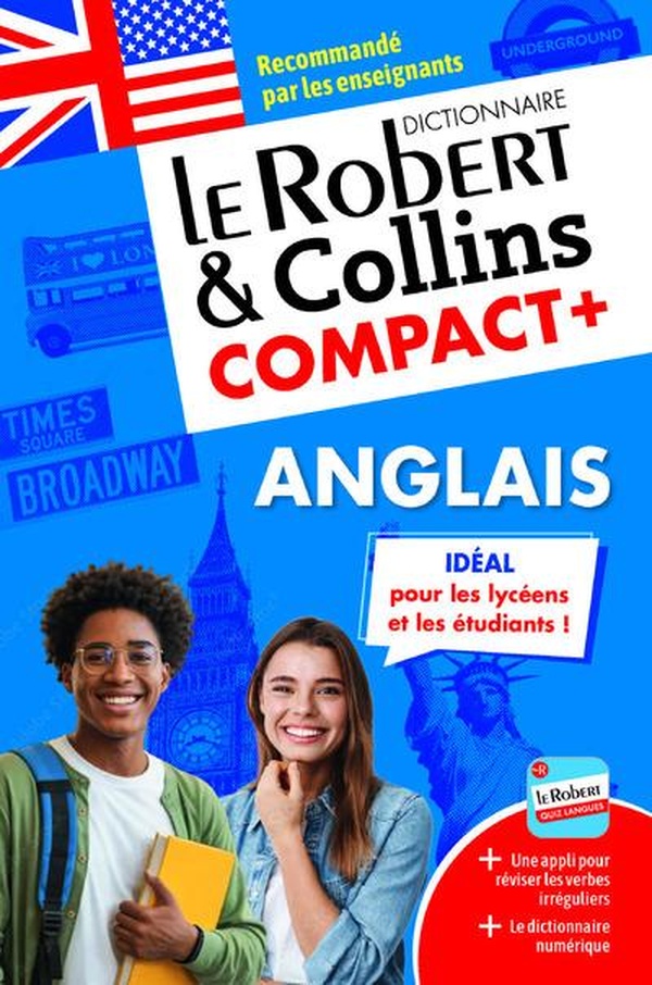 DICTIONNAIRE LE ROBERT & COLLINS COMPACT PLUS ANGLAIS