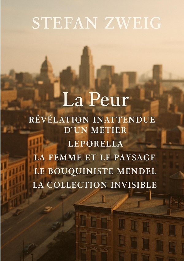 LA PEUR - REVELATION INATTENDUE D'UN METIER - LEPORELLA - LA FEMME ET LE PAYSAGE - LE BOUQUINISTE ME