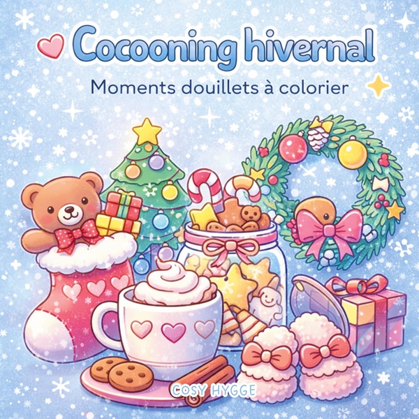 COCOONING HIVERNAL - MOMENTS DOUILLETS A COLORIER