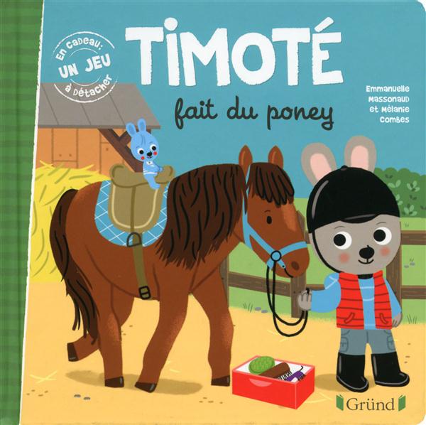 TIMOTE FAIT DU PONEY