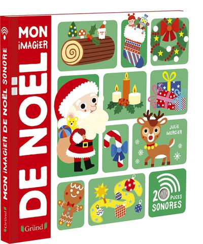 MON IMAGIER DE NOEL - IMAGIER AVEC 20 PUCES SONORES - A PARTIR DE 3 ANS