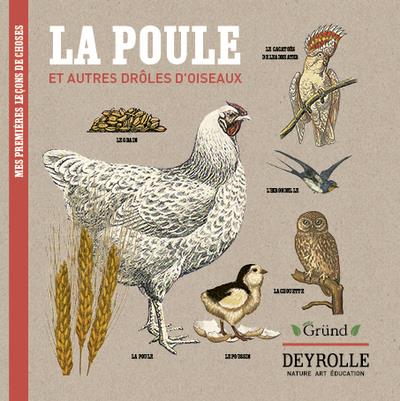 LA POULE ET AUTRES DROLES D'OISEAUX DEYROLLE