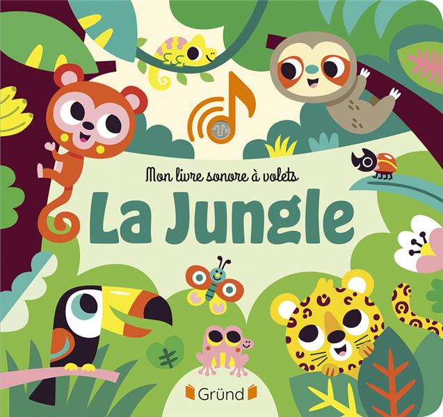 MON LIVRE SONORE A VOLETS - LA JUNGLE