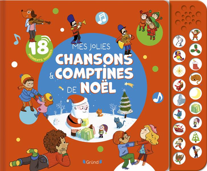 MES JOLIES CHANSONS ET COMPTINES DE NOEL (GRAND FORMAT AVEC BOITIER)