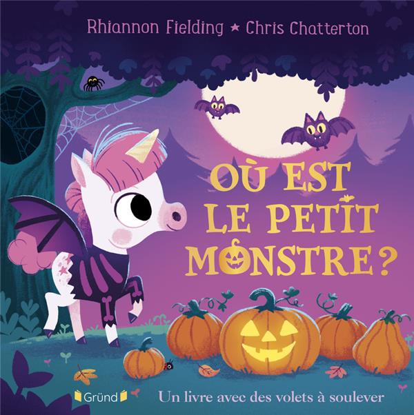 OU EST LE PETIT MONSTRE ? UN LIVRE AVEC DES VOLETS A SOULEVER