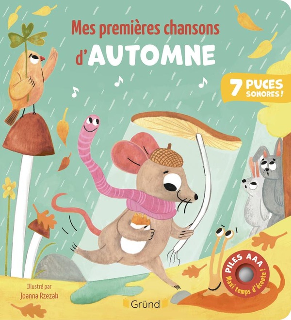 MES PREMIERES CHANSONS D'AUTOMNE