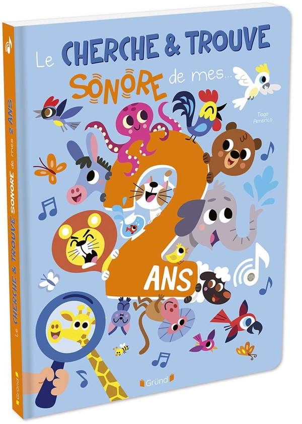 LE CHERCHE ET TROUVE SONORE DE MES 2 ANS - LES ANIMAUX