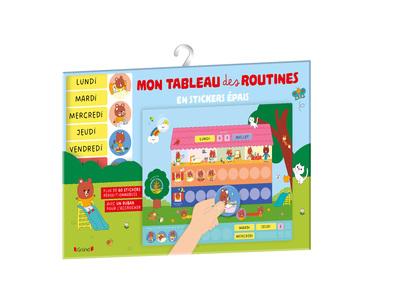 STICKERS EPAIS - MON TABLEAU DES ROUTINES