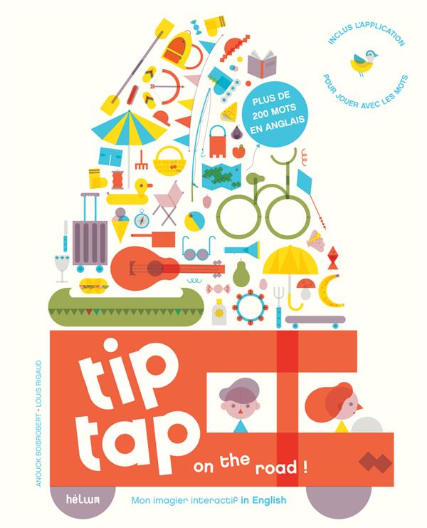 TIP TAP ON THE ROAD - MON IMAGIER INTERACTIF IN ENGLISH