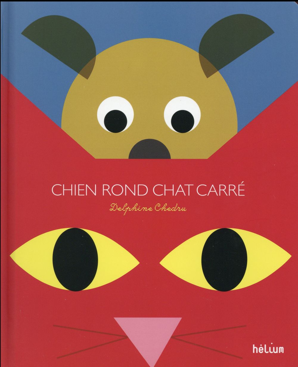 CHIEN ROND CHAT CARRE