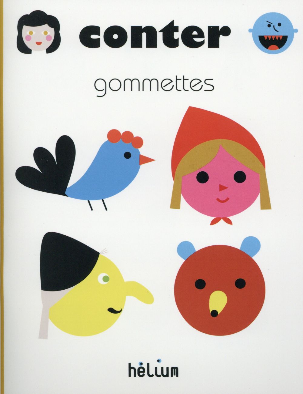 CONTER - GOMMETTES - ILLUSTRATIONS, COULEUR