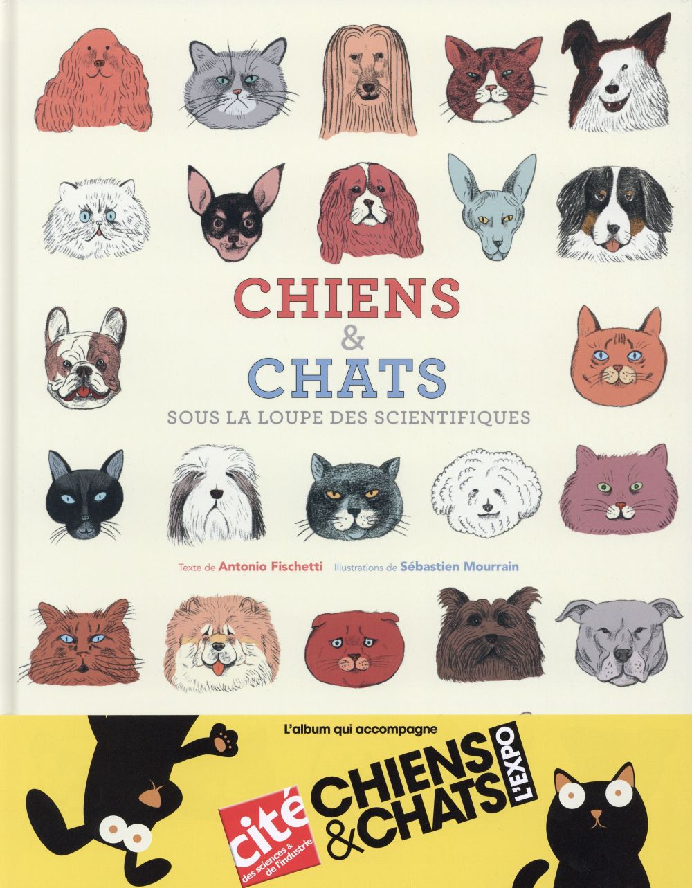 CHIENS ET CHATS, SOUS LA LOUPE DES SCIENTIFIQUES - ILLUSTRATIONS, COULEUR