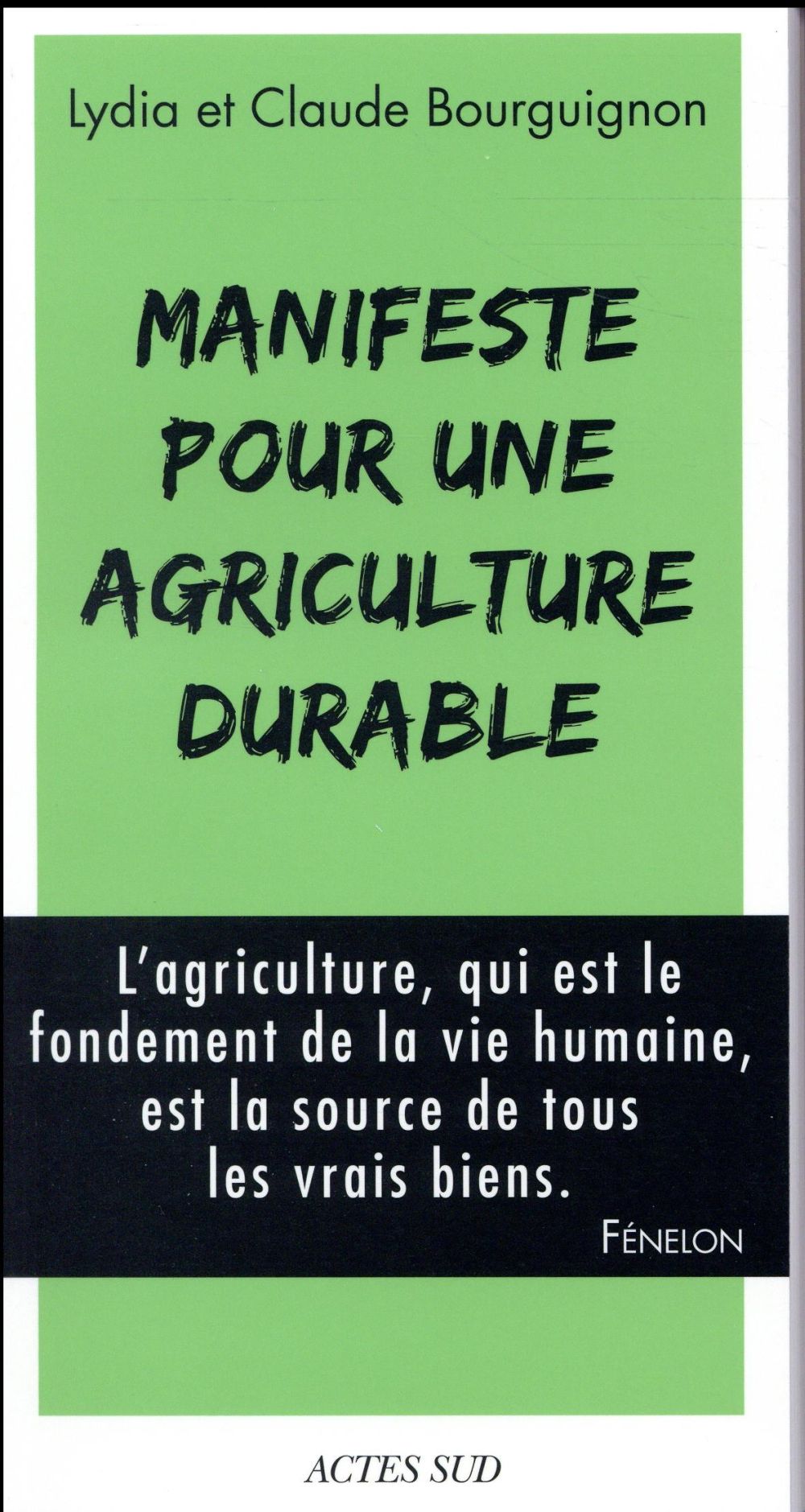 MANIFESTE POUR UNE AGRICULTURE DURABLE - ILLUSTRATIONS, NOIR ET BLANC