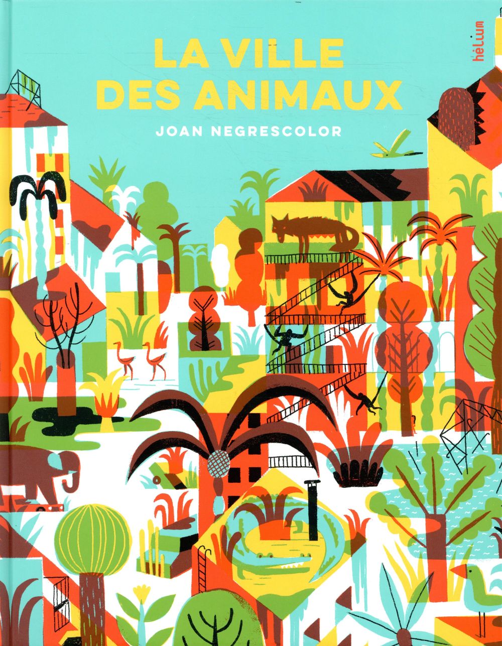 LA VILLE DES ANIMAUX - ILLUSTRATIONS, COULEUR