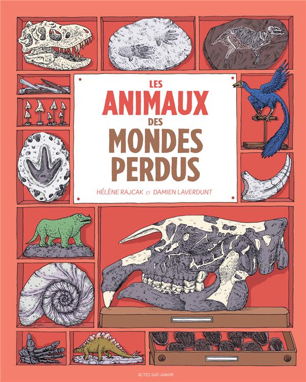 LES ANIMAUX DES MONDES PERDUS - ILLUSTRATIONS, COULEUR