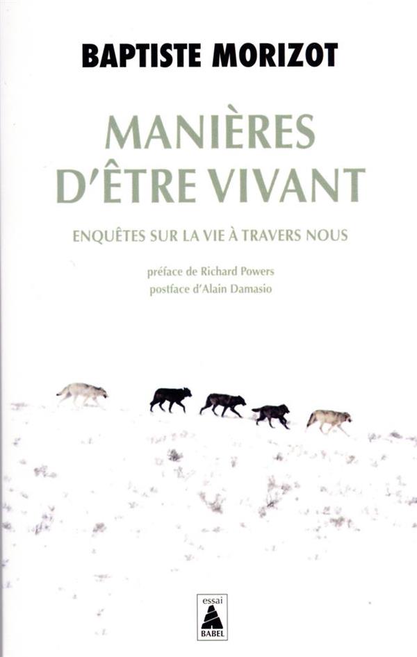 MANIERES D'ETRE VIVANT - ENQUETES SUR LA VIE A TRAVERS NOUS