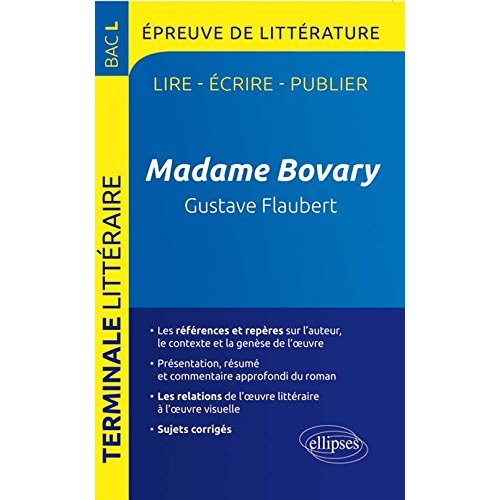 MADAME BOVARY, FLAUBERT