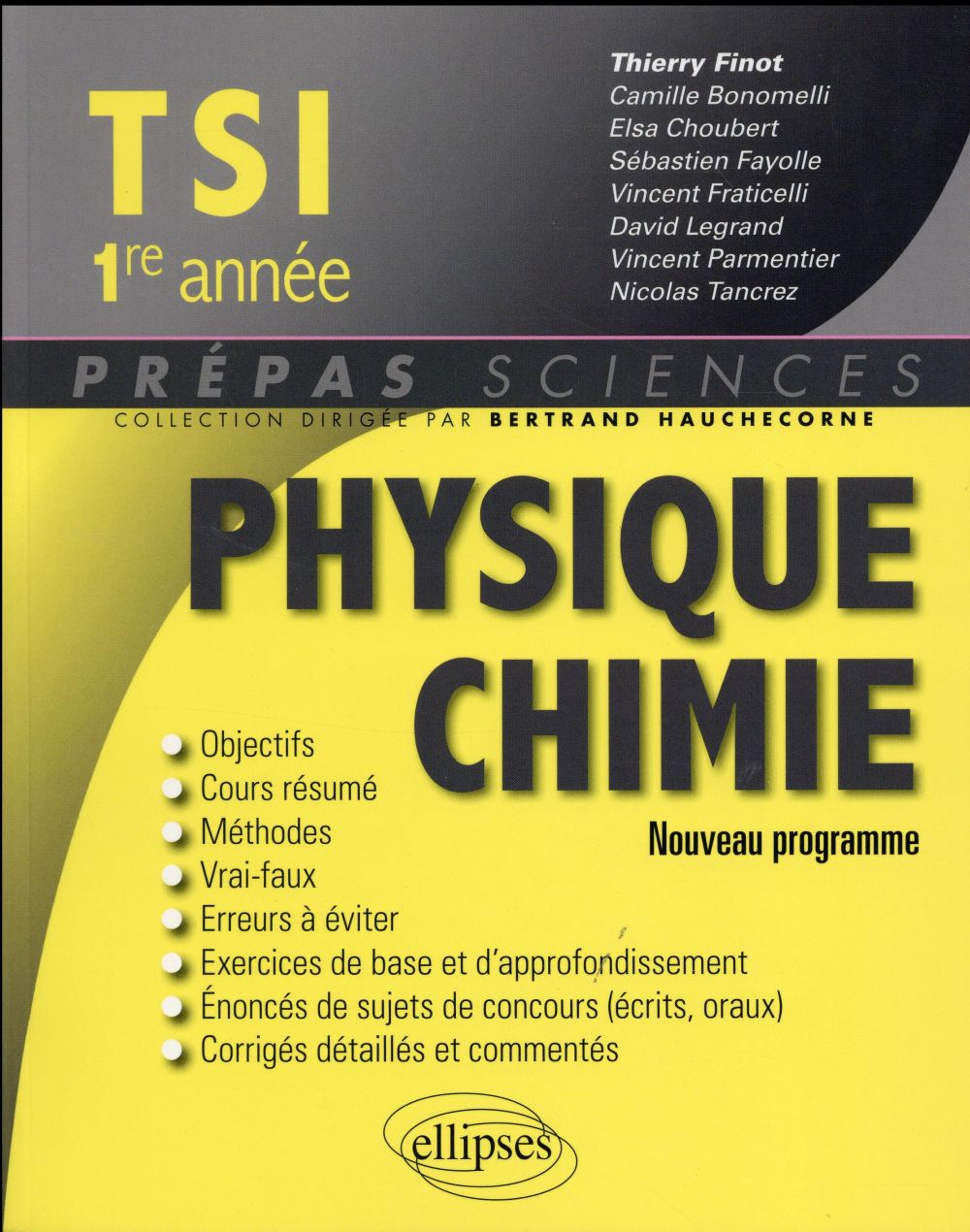 PHYSIQUE-CHIMIE TSI1 - 2E EDITION