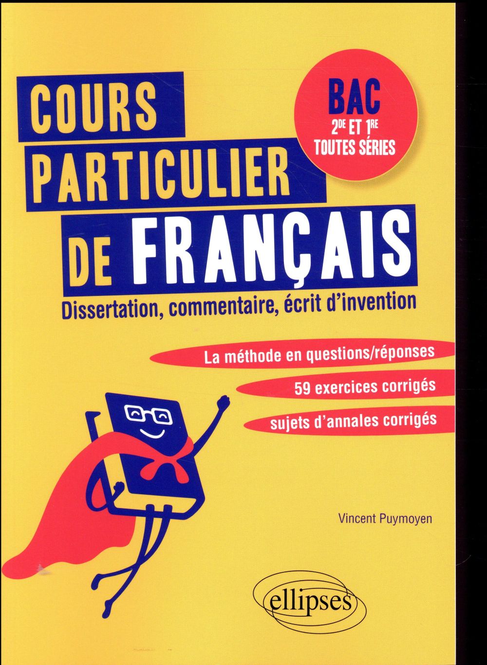 COURS PARTICULIER DE FRANCAIS. BAC SECONDE ET PREMIERE TOUTES SERIES