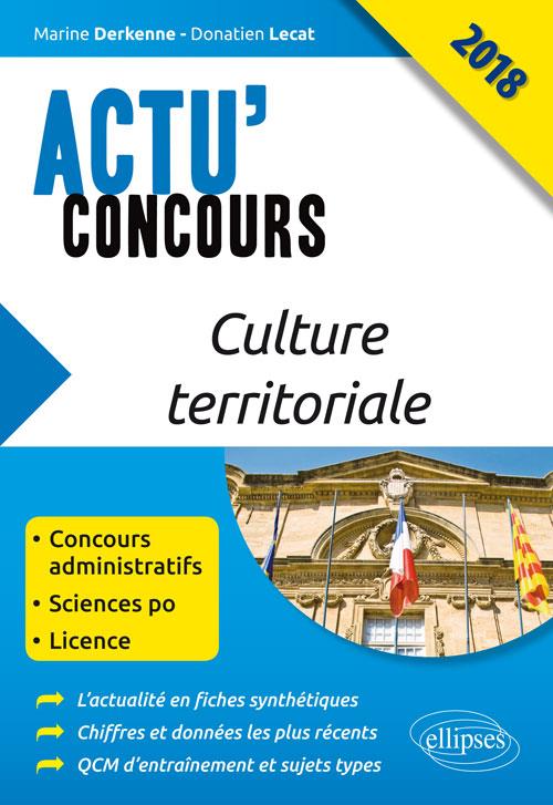 CULTURE TERRITORIALE - CONCOURS 2018-2019