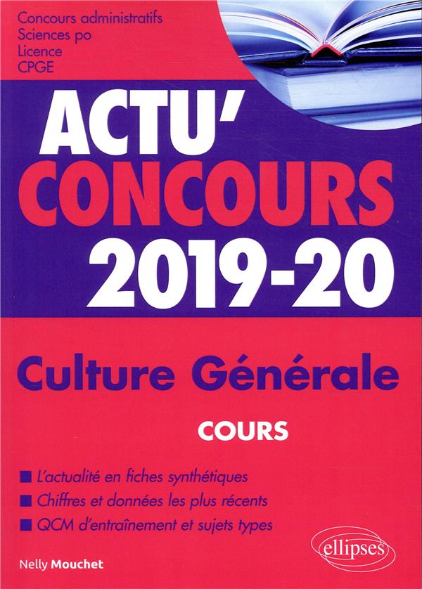 CULTURE GENERALE - CONCOURS 2019-2020