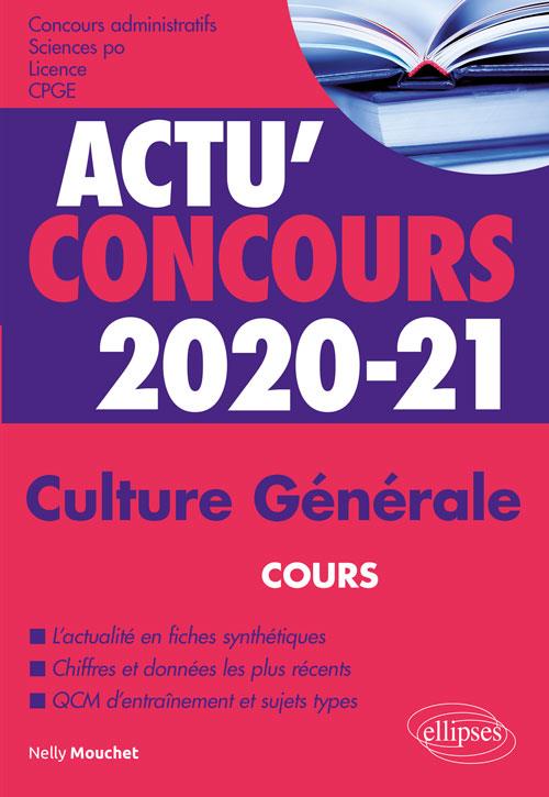 CULTURE GENERALE - CONCOURS 2020-2021