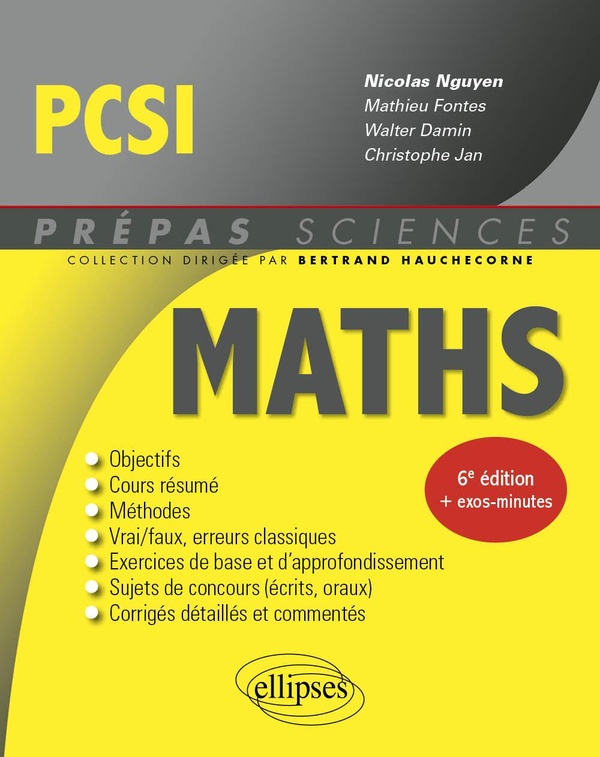 MATHEMATIQUES PCSI
