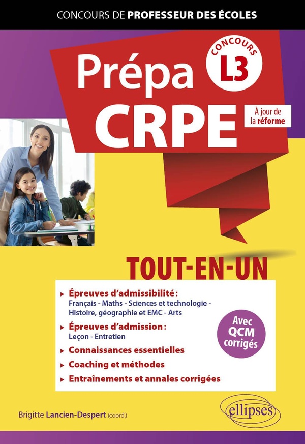 PREPA CRPE TOUT-EN-UN BAC +3 - NOUVELLE FORMULE L3 - LICENCES DISPLINAIRES