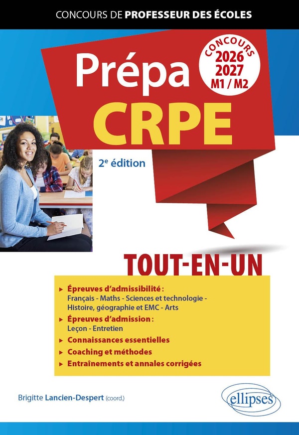 PREPA CRPE TOUT-EN-UN BAC +5 - CONCOURS 2026-2027 M1/M2