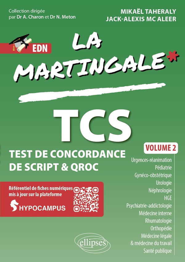 TCS  TEST DE CONCORDANCE DE SCRIPT & QROC - VOLUME 2