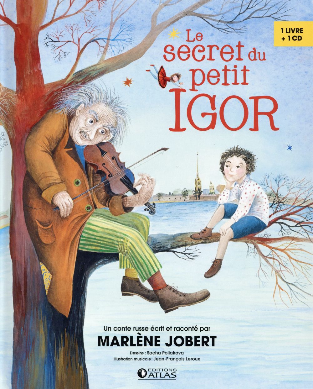 LE SECRET DU PETIT IGOR - LIVRE CD