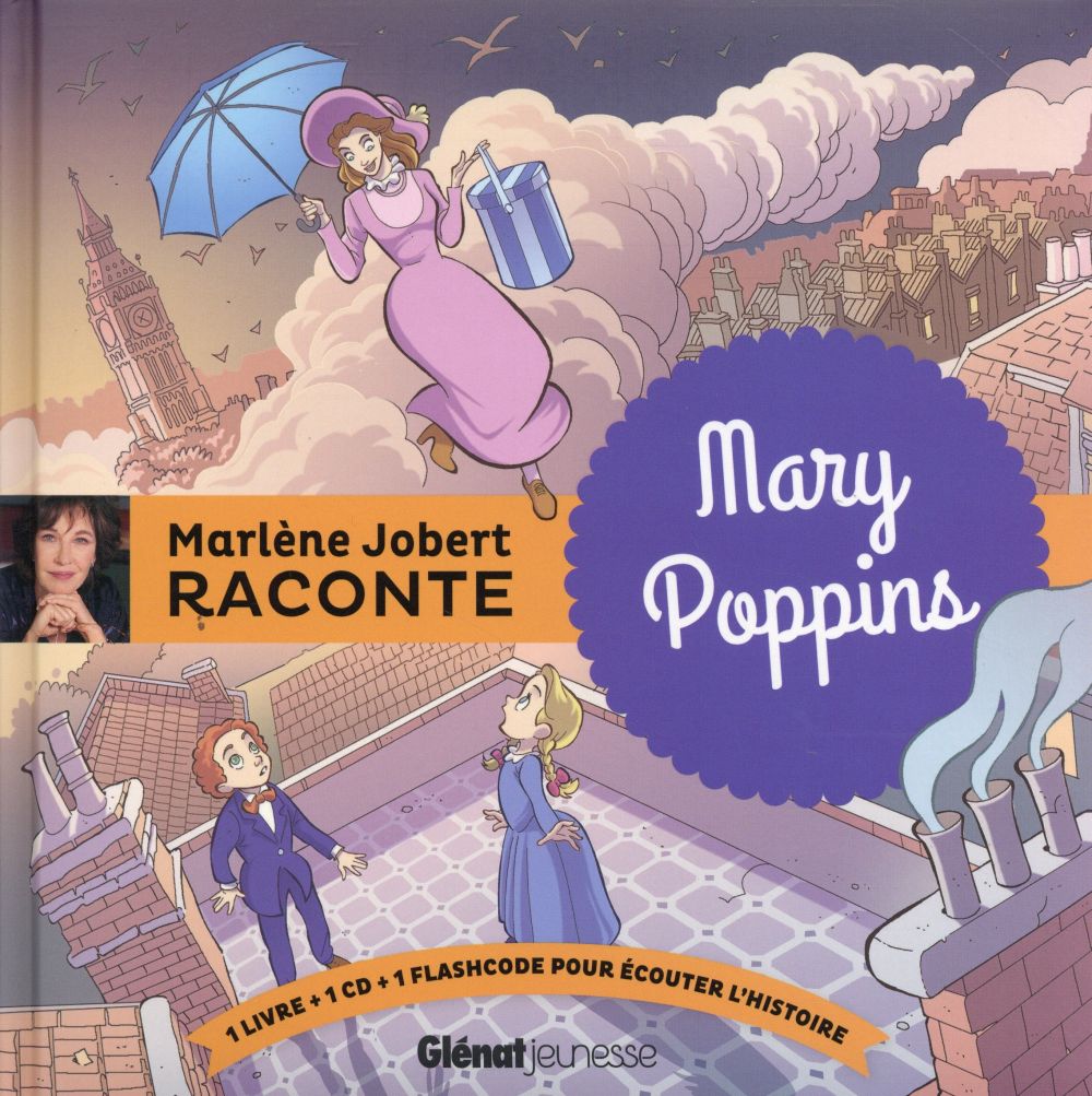 MARY POPPINS - D'APRES PAMELA TRAVERS - LIVRE CD