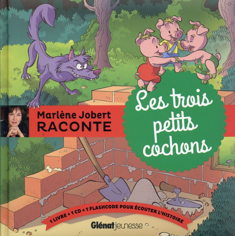 LES TROIS PETITS COCHONS - D'APRES CHARLES PERRAULT - LIVRE CD