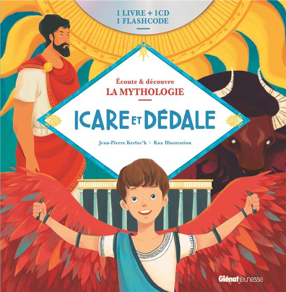 LIVRE CD LA MYTHOLOGIE - ICARE ET DEDALE - AUDIO