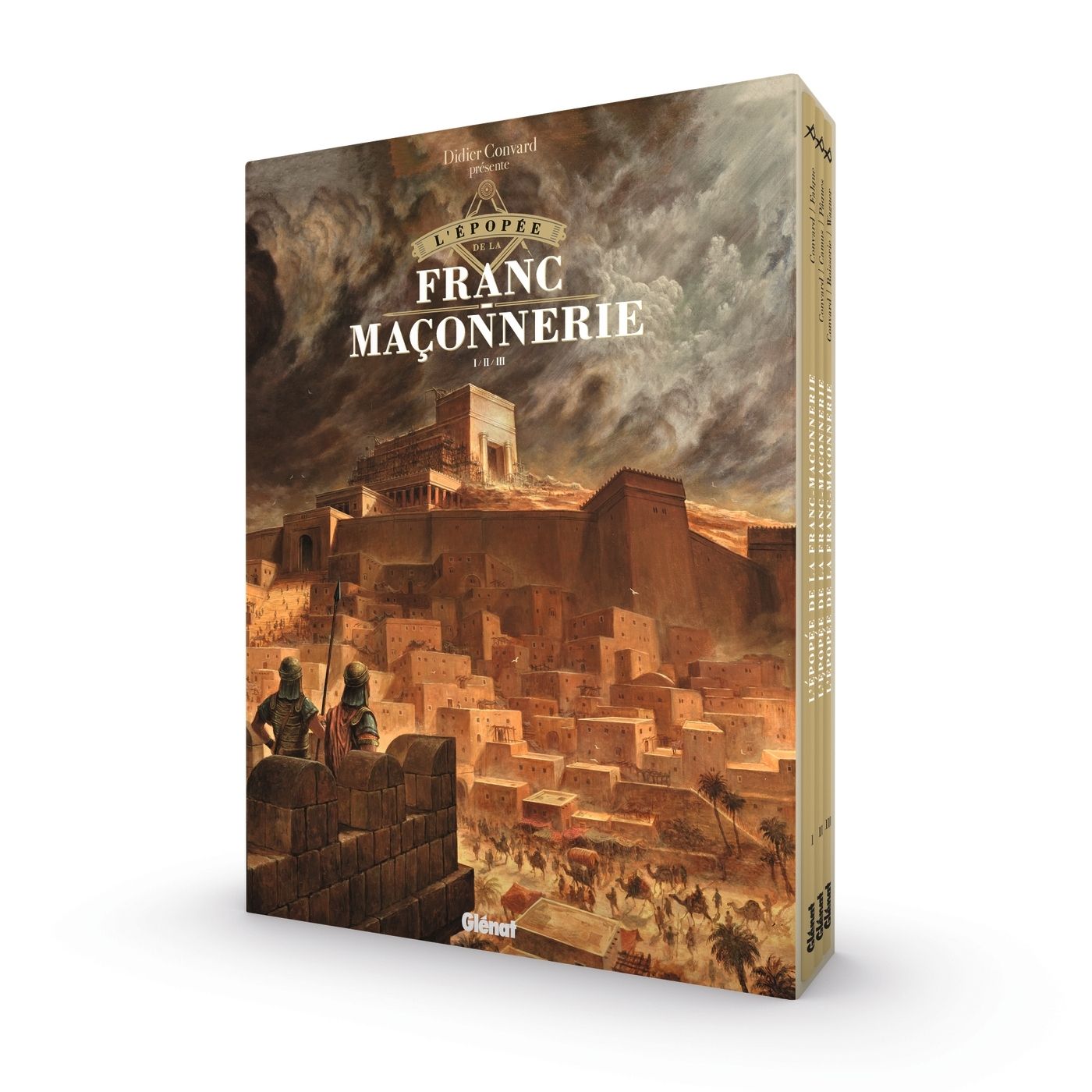 L'EPOPEE DE LA FRANC-MACONNERIE - COFFRET TOMES 01 A 03