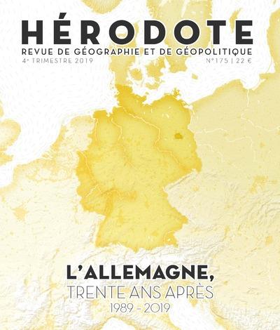 HERODOTE NUMERO 175 - L'ALLEMAGNE, TRENTE ANS APRES 1989-2019