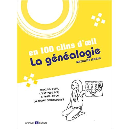 LA GENEALOGIE EN 100 CLINS D'OEIL - 100 CLINS D'OEIL, C'EST PLUS DUR A FAIRE QU'UN ARBRE GENEALOGIQU