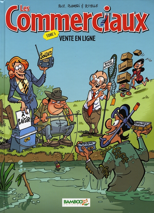 LES COMMERCIAUX - TOME 05 - VENTE EN LIGNE