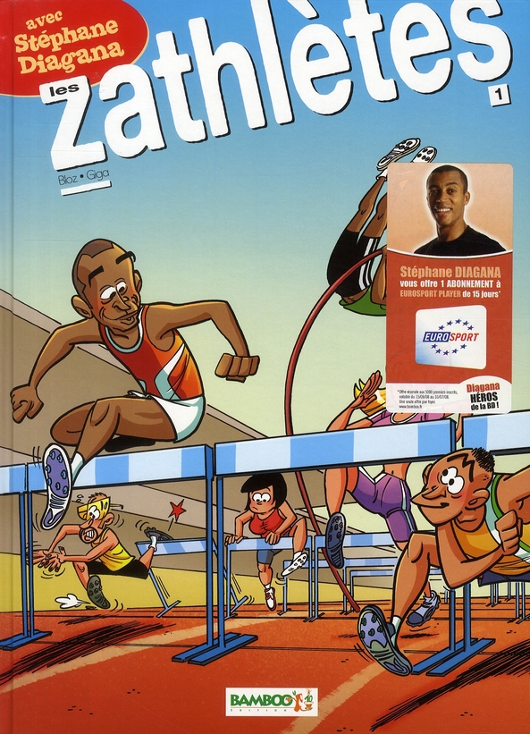 LES ZATHLETES ET S. DIAGANA - TOME 01