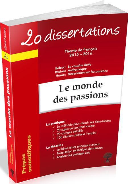 dissertation le monde des passions cpge