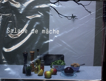 LES PETITES SEQUENCES 1 - SALADE DE MACHE COURGE SPAGHETTIS TARTE