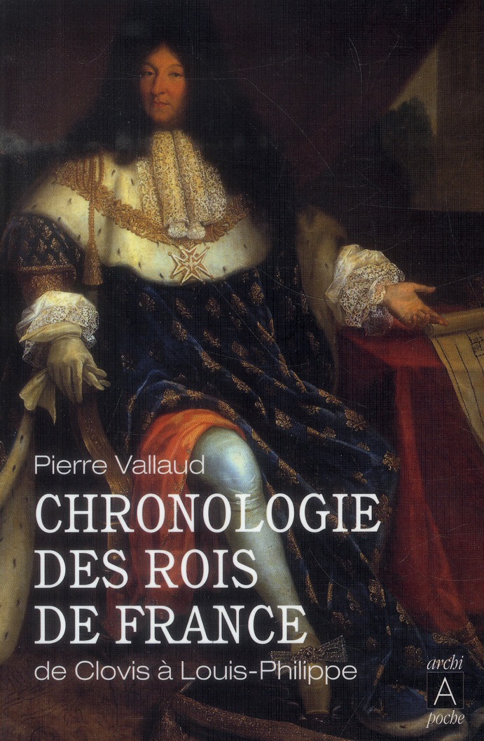 CHRONOLOGIE DES ROIS DE FRANCE