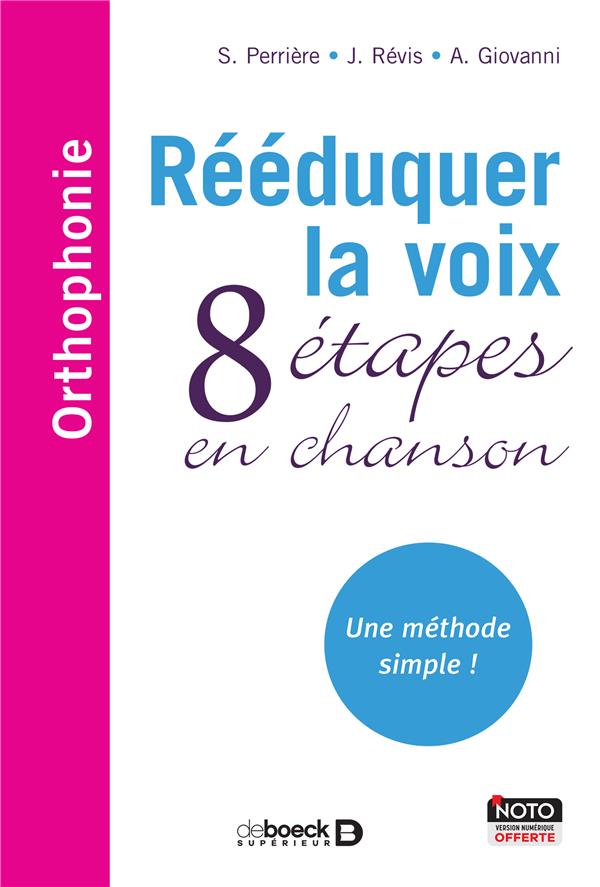 REEDUQUER LA VOIX - 8 ETAPES EN CHANSON