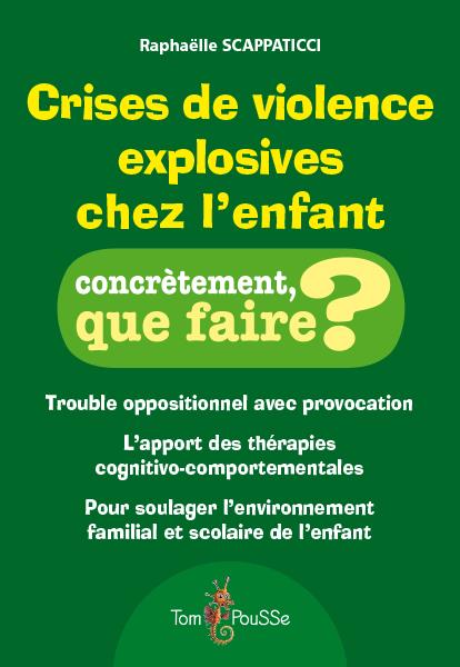 CRISES DE VIOLENCE EXPLOSIVES CHEZ L'ENFANT - TROUBLE OPPOSITIONNEL AVEC PROVOCATION