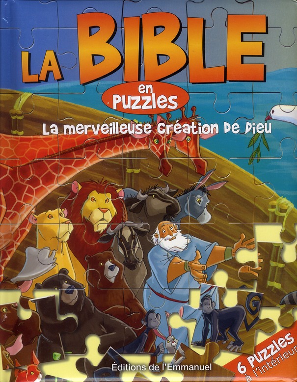 LA BIBLE EN PUZZLES - LA MERVEILLEUSE CREATION DE DIEU