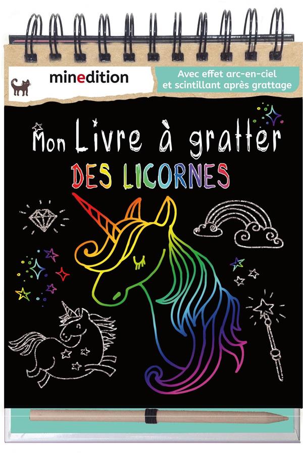 MON LIVRE A GRATTER DES LICORNES