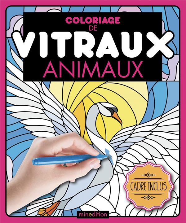 COLORIAGE DE VITRAUX - ANIMAUX