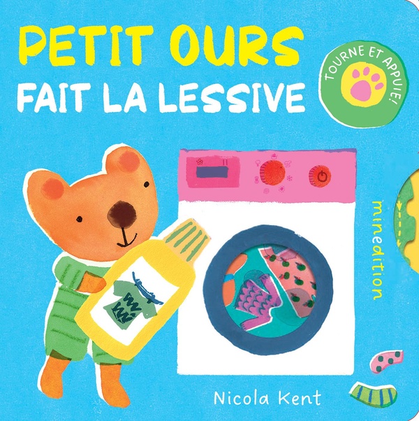 PETIT OURS FAIT LA LESSIVE
