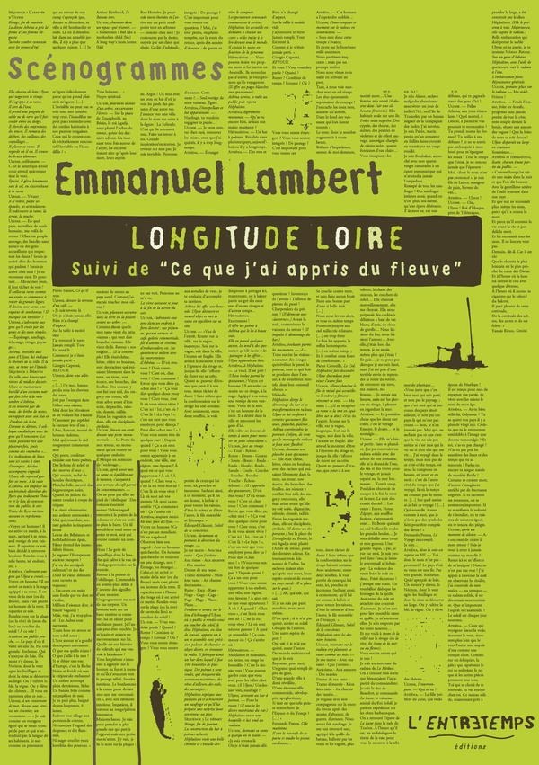 LONGITUDE LOIRE SUIVI DE CE QUE J'AI APPRIS DU FLEUVE