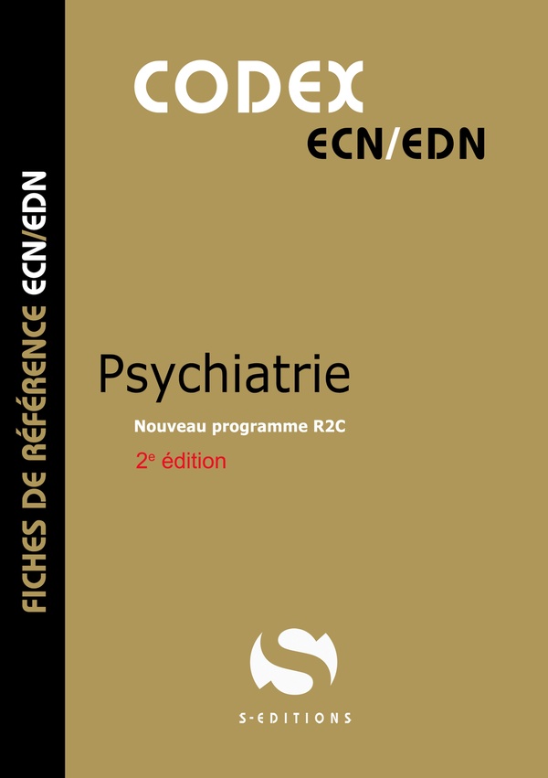 CODEX PSYCHIATRIE - NOUVEAU PROGRAMME R2C